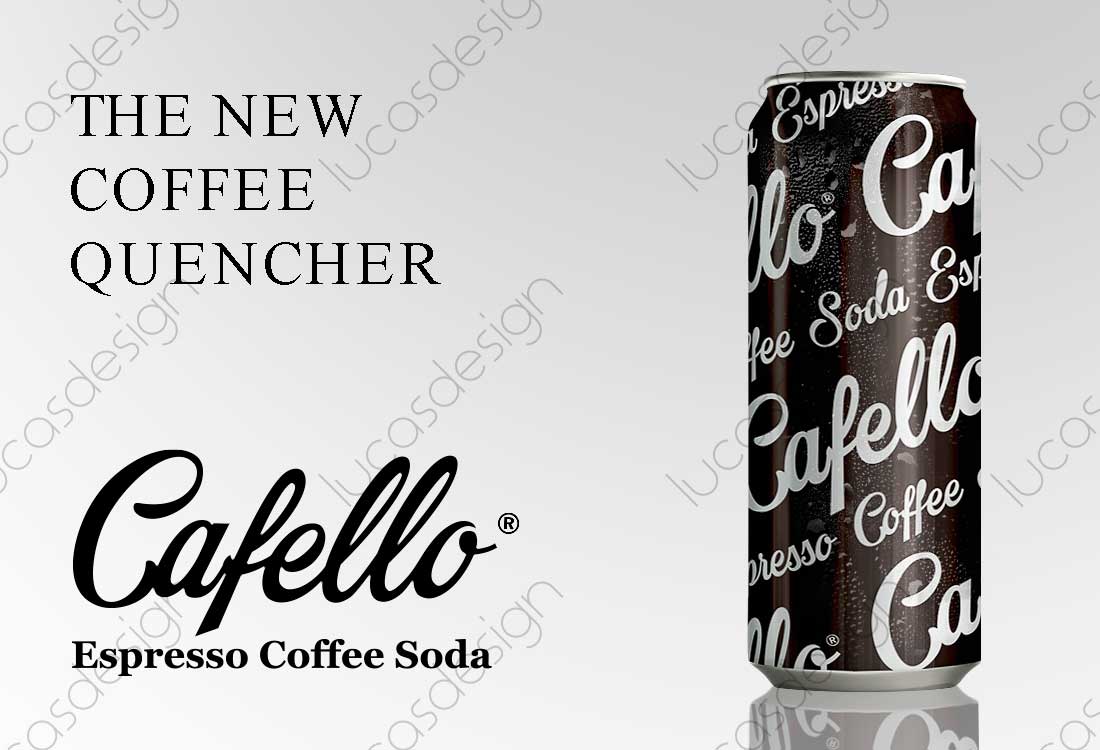cafello brand design logo si ambalaj