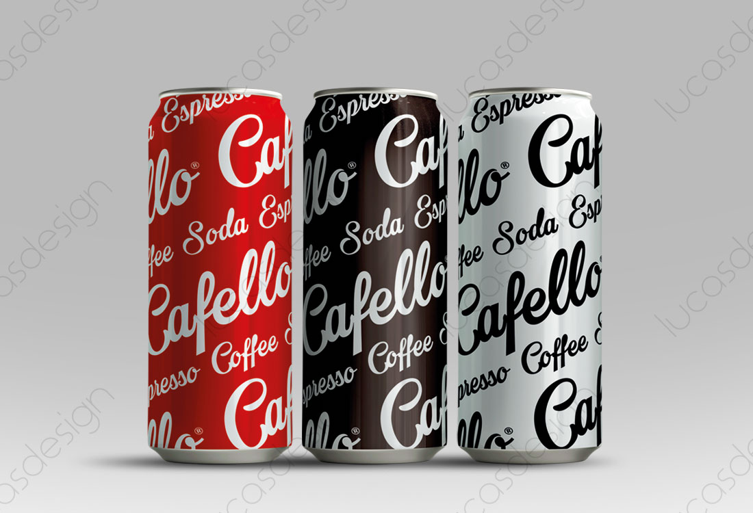 cafello brand design logo si ambalaj