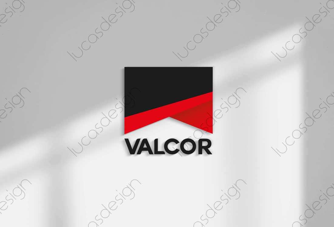 Electric Valcor logo design folder carti de vizita grafica