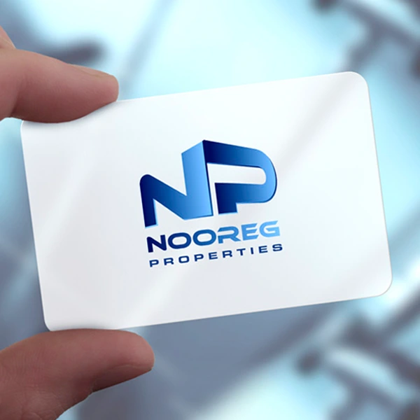 nooreg properties imobiliare logo design